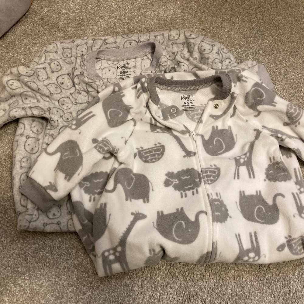 Simple Joys by Carter's Baby 2-Pack Microfleece Sleepbag 6-9M